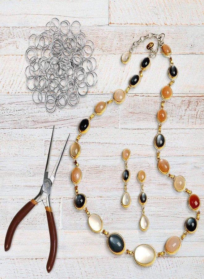 Evaluemart Metal Silver Jump Rings for Jewellery Making (Pack of 300 Pcs) (Silver, 12mm) - Image 2